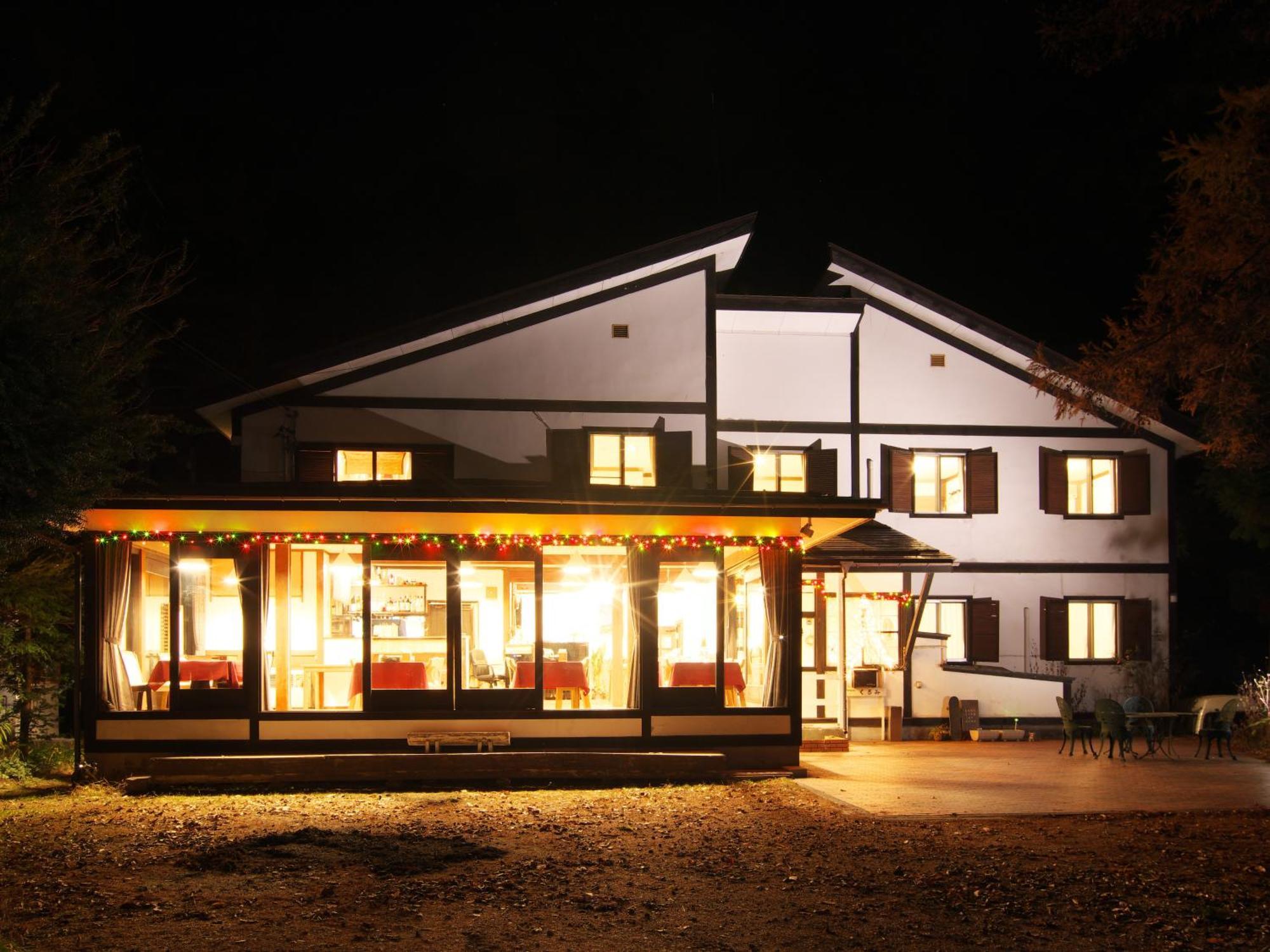 Hakuba Goryu Pension Kurumi Exteriör bild
